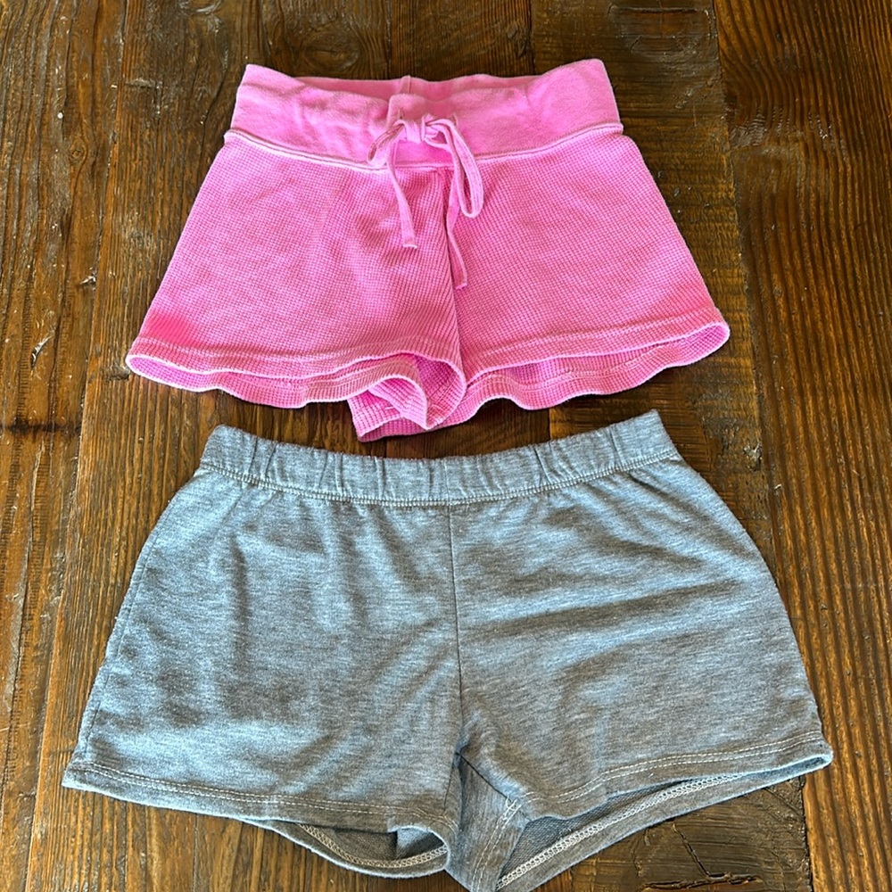 Lot of 2 Lucy & Firehouse Girls Shorts Size Medium